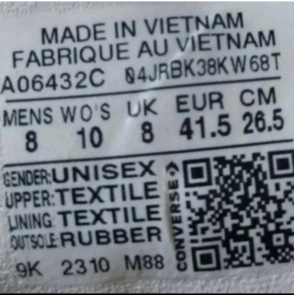 Converse Chuck Taylor All Star 70 Plus High Top Unisex, Men's 8.5 / Women's 10. - Picture 11 of 12